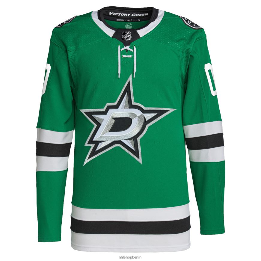 Männer NHL Dallas Stars Adidas Green Home Primegreen Authentic Pro Custom Trikot Kleidung BF680T2078