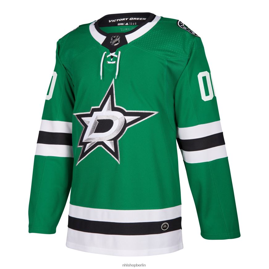 Männer NHL Dallas Stars Adidas Kelly Green Authentic Custom Jersey Kleidung BF680T2253