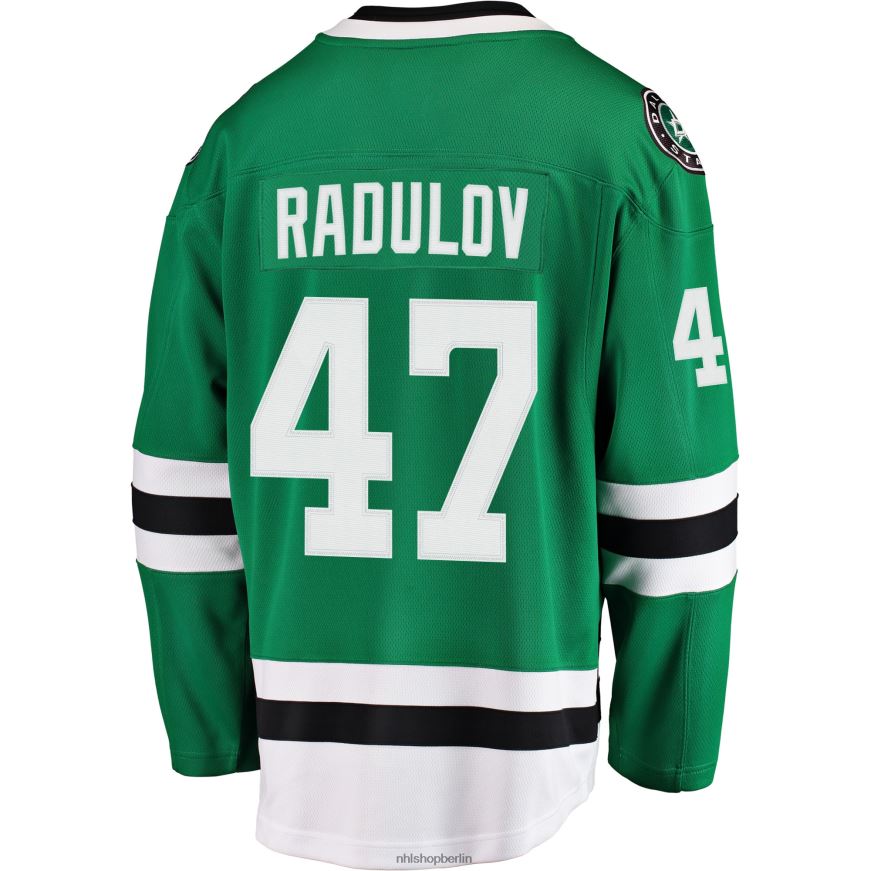 Männer NHL Dallas Stars Alexander Radulov Fanatics Branded Kelly Green Breakaway-Trikot Kleidung BF680T1992