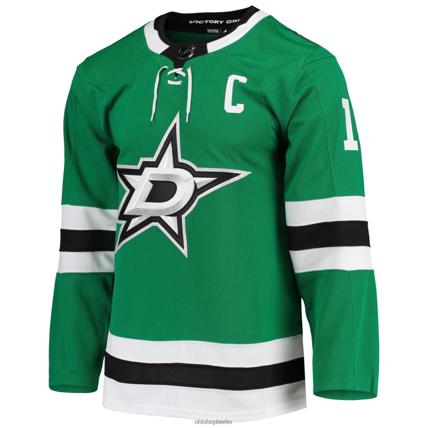 Männer NHL Dallas Stars Jamie Benn Adidas Kelly Green Home Captain Patch Primegreen Authentisches Pro-Spieler-Trikot Kleidung BF680T352