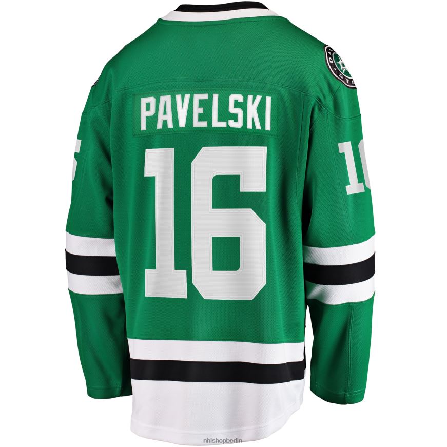 Männer NHL Dallas Stars Joe Pavelski Fanatics Branded Kelly Green Breakaway-Heimspielertrikot Kleidung BF680T1574