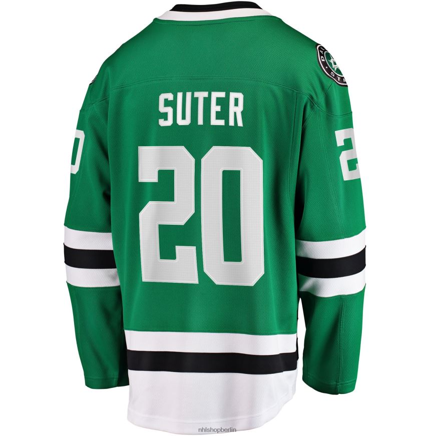 Männer NHL Dallas Stars Ryan Suter Fanatics Branded Kelly Green Breakaway-Spielertrikot Kleidung BF680T1886