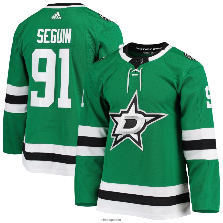 Männer NHL Dallas Stars Tyler Seguin Adidas Kelly Green Home Primegreen Authentisches Pro-Spieler-Trikot Kleidung BF680T567