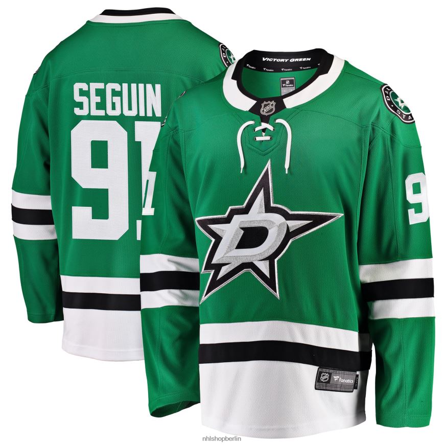 Männer NHL Dallas Stars Tyler Seguin Fanatics Branded Kelly Green Breakaway-Heimtrikot Kleidung BF680T1060