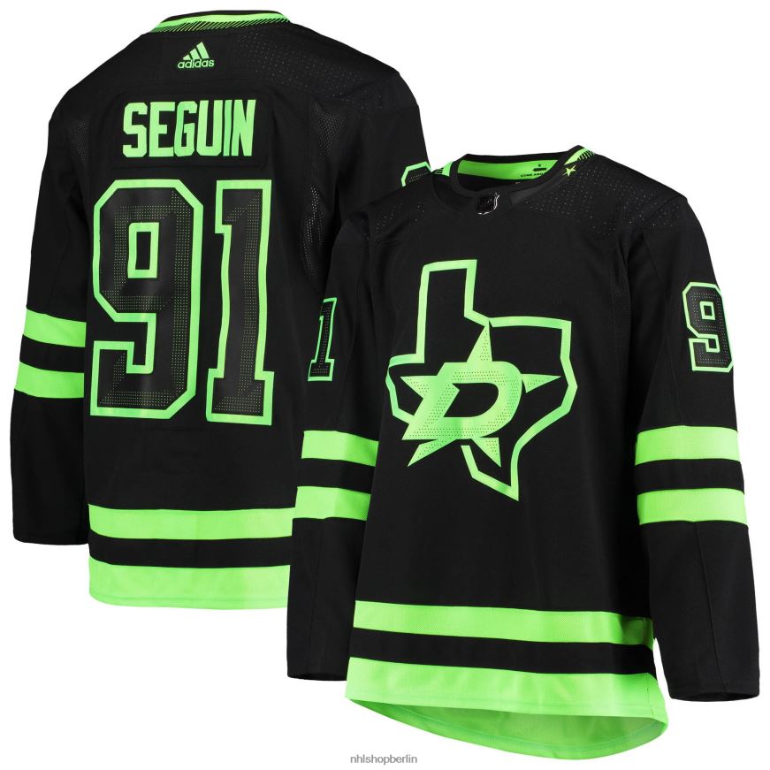 Männer NHL Dallas Stars Tyler Seguin adidas Schwarz Alternative Primegreen authentisches Pro-Spieler-Trikot Kleidung BF680T1118