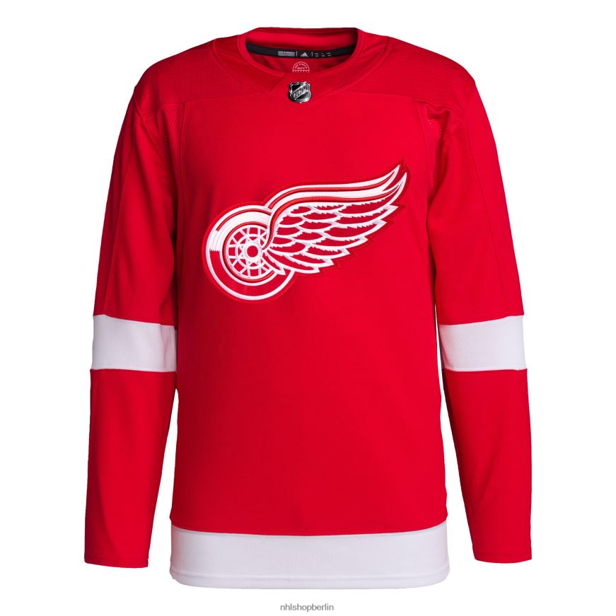 Männer NHL Detroit Red Wings adidas Red Home Primegreen authentisches Pro-Trikot Kleidung BF680T546