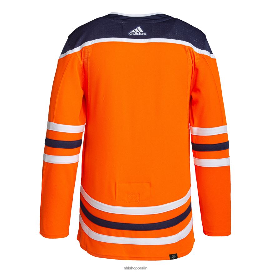 Männer NHL Edmonton Oilers adidas Orange Home Authentic Pro Trikot Kleidung BF680T1782