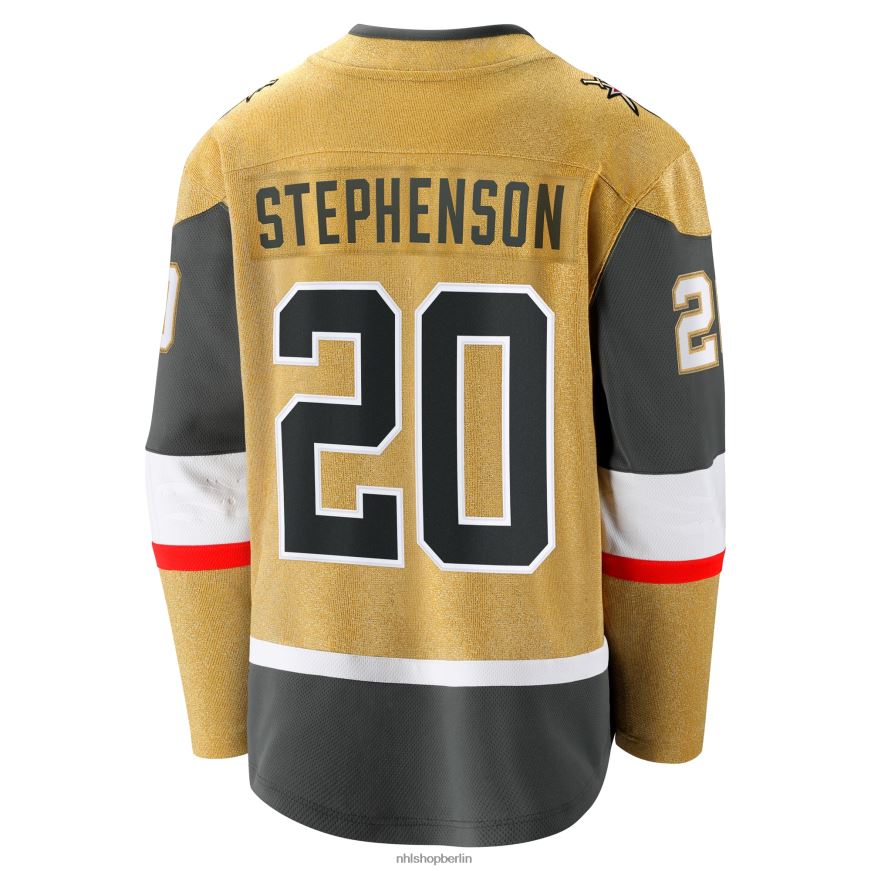 Männer NHL Goldenes Breakaway-Heimtrikot der Vegas Golden Knights von Chandler Stephenson Fanatics Kleidung BF680T1514