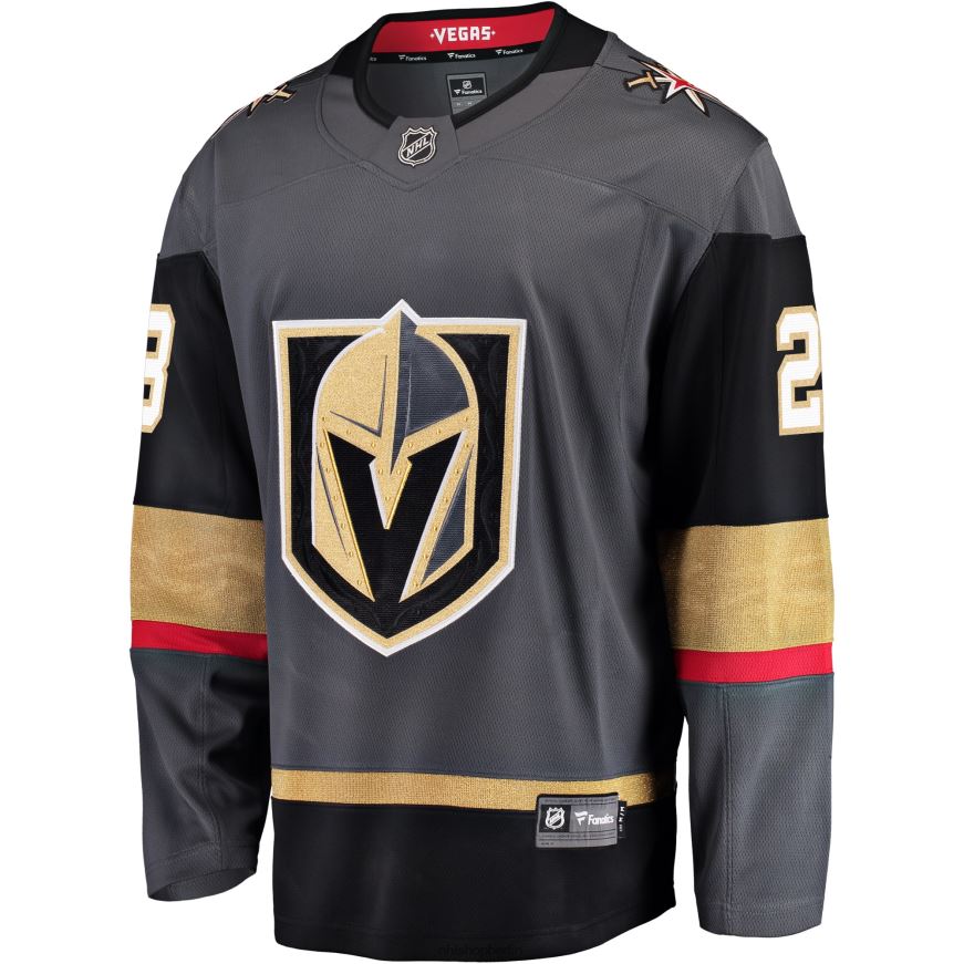 Männer NHL Graues alternatives Breakaway-Spielertrikot der Vegas Golden Knights William Carrier Kleidung BF680T1080