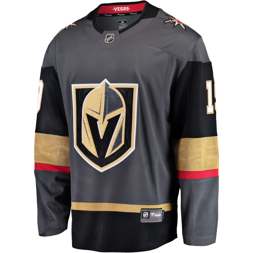 Männer NHL Graues alternatives Breakaway-Spielertrikot der Vegas Golden Knights von Reilly Smith Kleidung BF680T1068