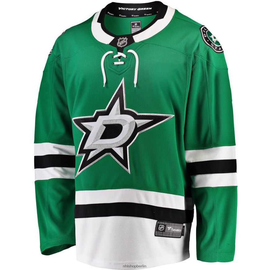 Männer NHL Grünes Breakaway-Heimtrikot mit Dallas-Stars-Fanatiker-Logo Kleidung BF680T821