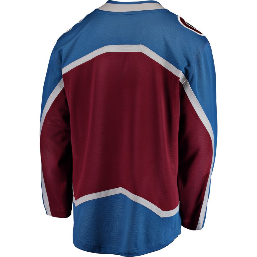 Männer NHL Kastanienbraunes Breakaway-Heimtrikot mit Colorado Avalanche Fanatics-Logo Kleidung BF680T179