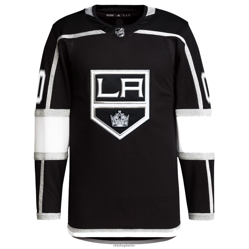 Männer NHL Los Angeles Kings Adidas Schwarz Home Primegreen Authentic Pro Custom Trikot Kleidung BF680T2263