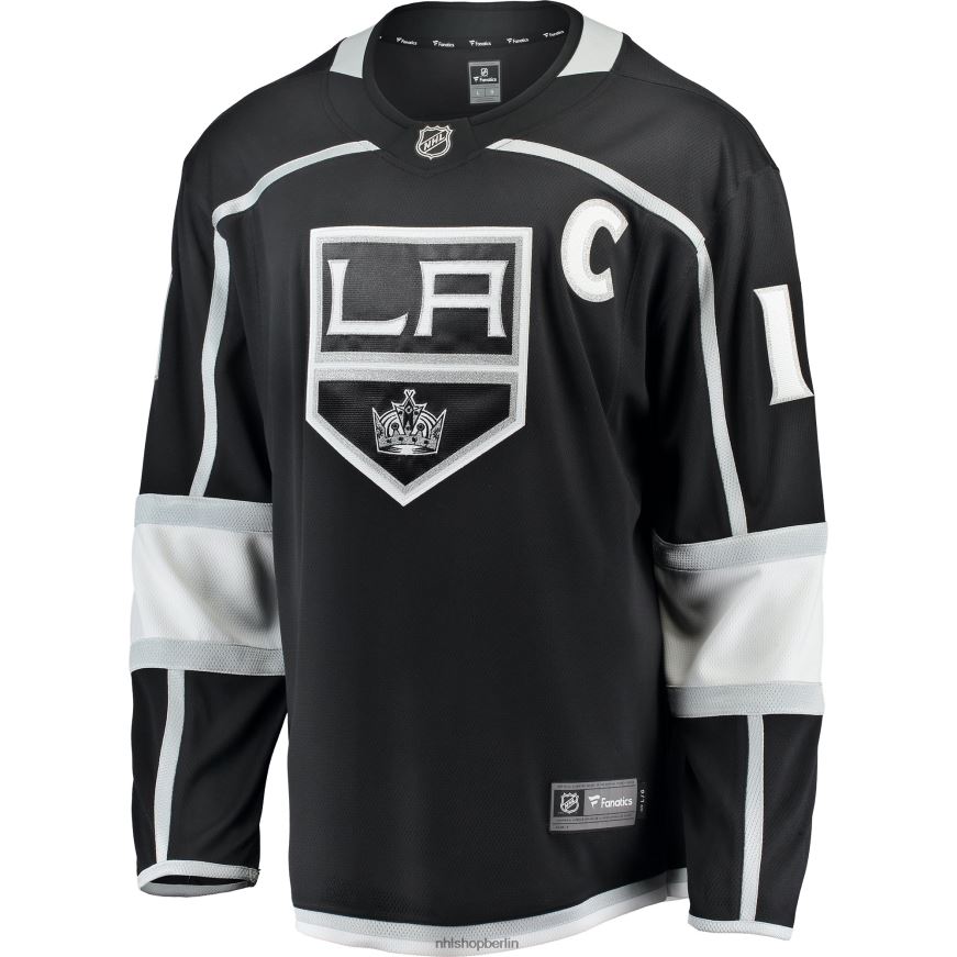 Männer NHL Los Angeles Kings Anze Kopitar Fanatics-gebrandetes schwarzes Breakaway-Spielertrikot Kleidung BF680T957