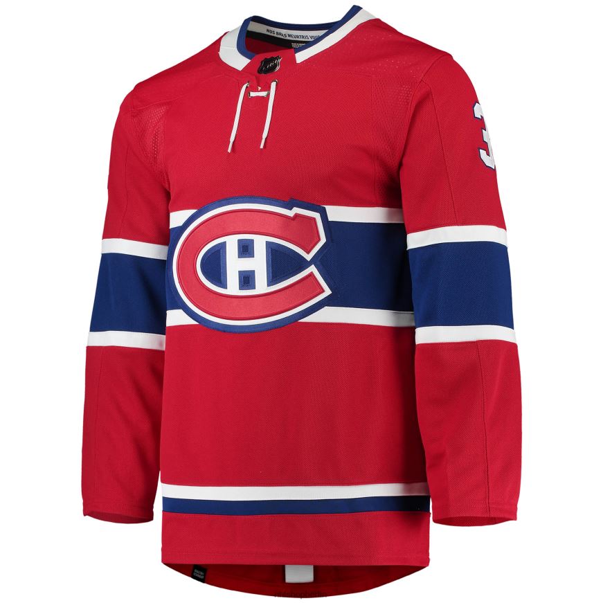 Männer NHL Montreal Canadiens Carey Price adidas Red Home Primegreen Authentisches Pro-Spieler-Trikot Kleidung BF680T468