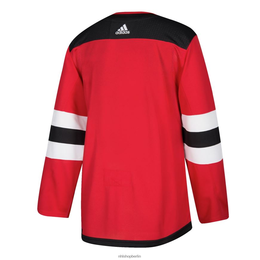 Männer NHL New Jersey Devils adidas Red Home Authentic Blank Jersey Kleidung BF680T1061