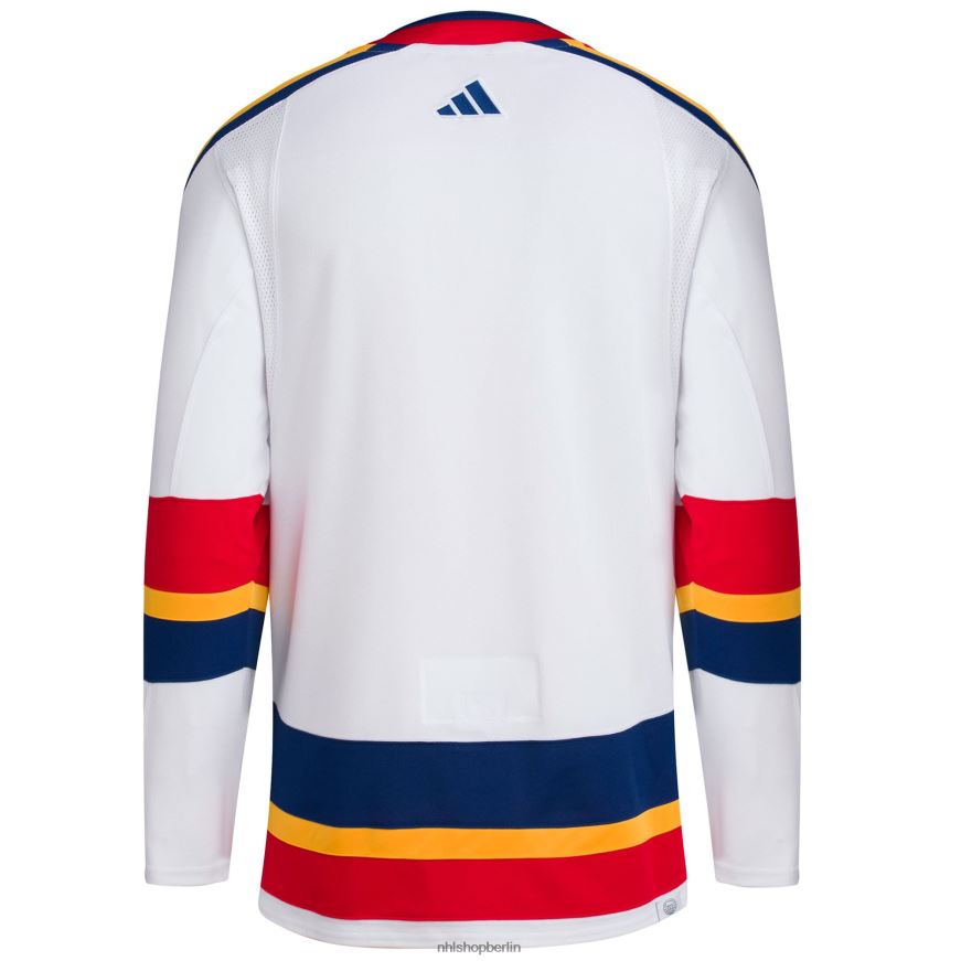 Männer NHL New Jersey Devils adidas White Reverse Retro 20 Authentic Blank Jersey Kleidung BF680T510