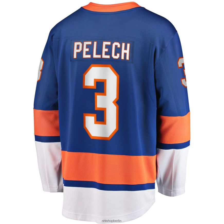 Männer NHL New York Islanders Adam Pelech Fanatics gebrandetes Royal Home Breakaway-Spielertrikot Kleidung BF680T1443