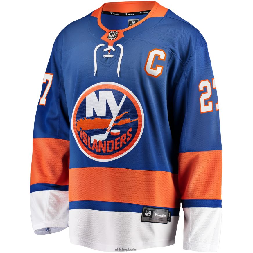 Männer NHL New York Islanders Anders Lee Fanatics gebrandetes Royal Home Premier Breakaway-Spielertrikot Kleidung BF680T238