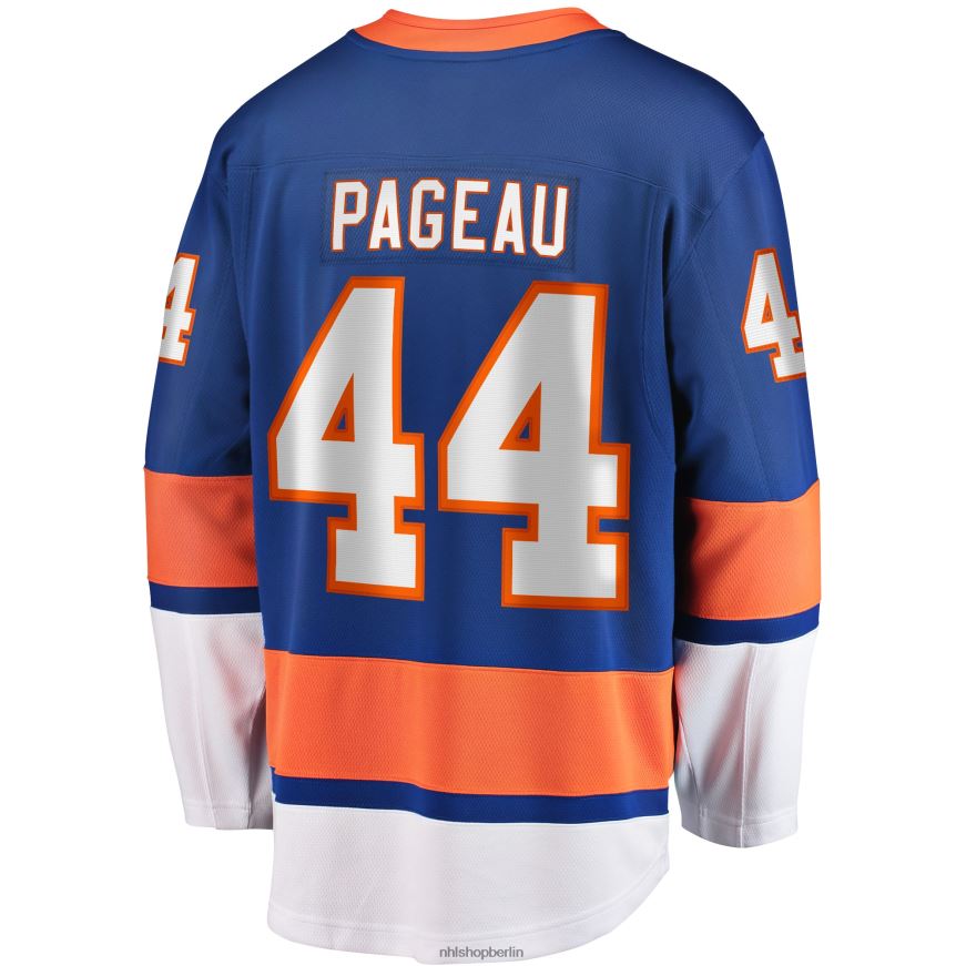 Männer NHL New York Islanders Jean-Gabriel Pageau Fanatics-Trikot mit Royal Home Premier Breakaway-Spieler-Trikot Kleidung BF680T467