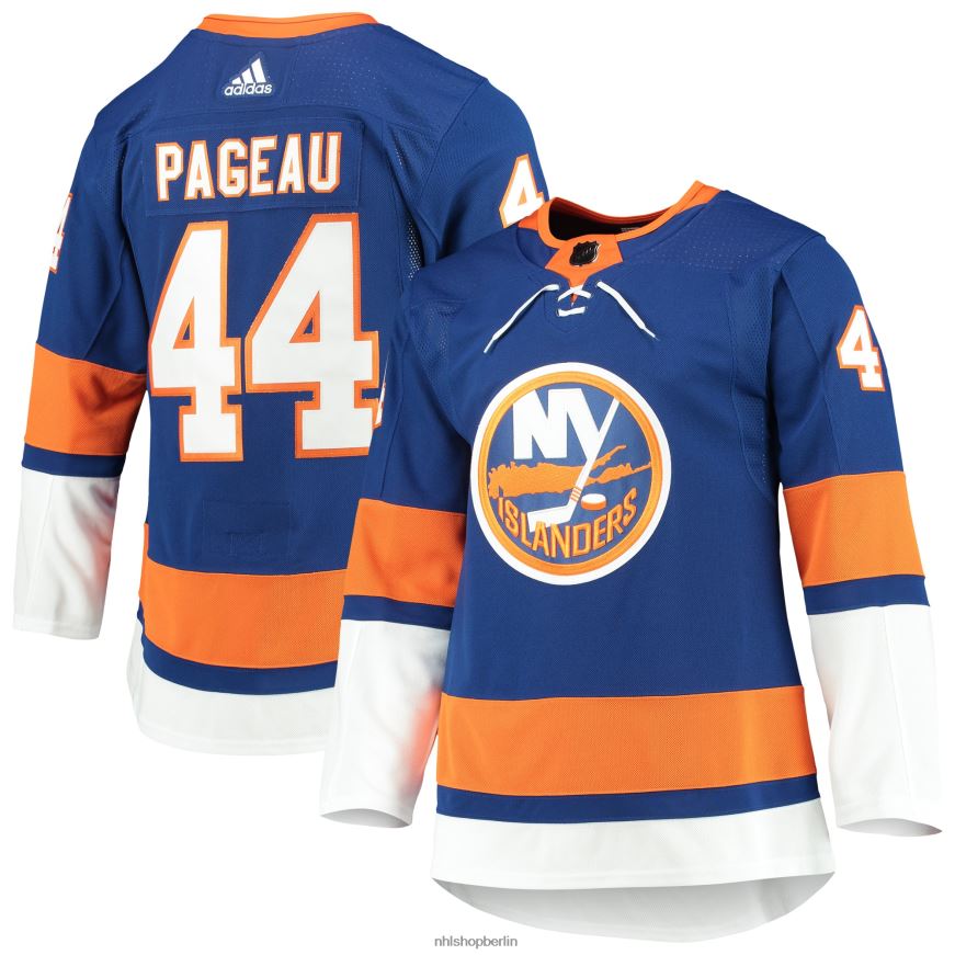 Männer NHL New York Islanders Jean-Gabriel Pageau adidas Royal Home Primegreen Authentisches Pro-Spieler-Trikot Kleidung BF680T1534