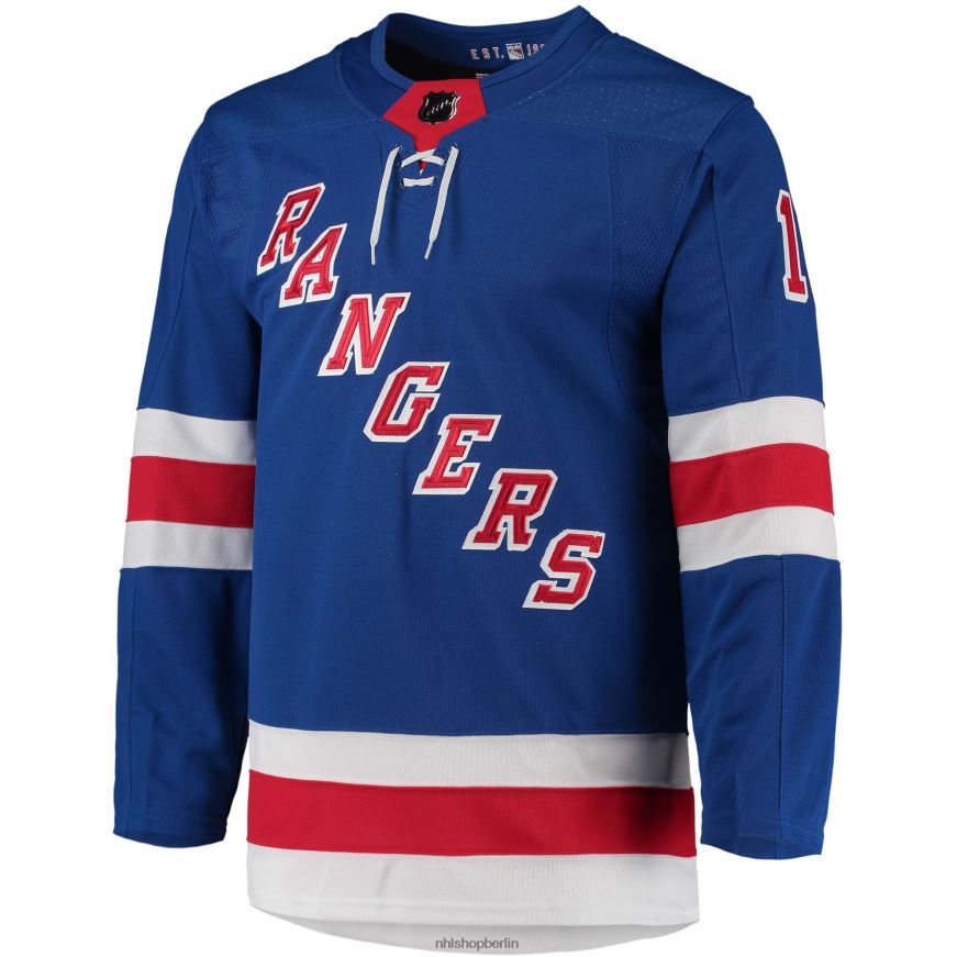 Männer NHL New York Rangers Artemi Panarin adidas Blue Home Primegreen Authentisches Pro-Spieler-Trikot Kleidung BF680T93