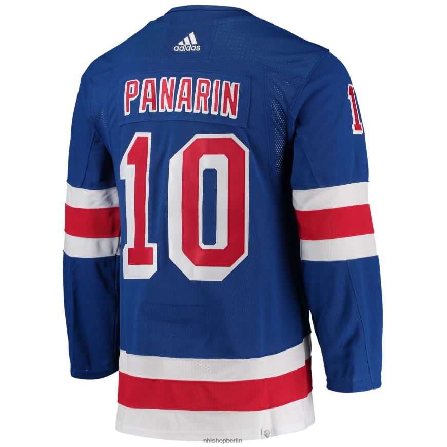 Männer NHL New York Rangers Artemi Panarin adidas Blue Home Primegreen Authentisches Pro-Spieler-Trikot Kleidung BF680T93