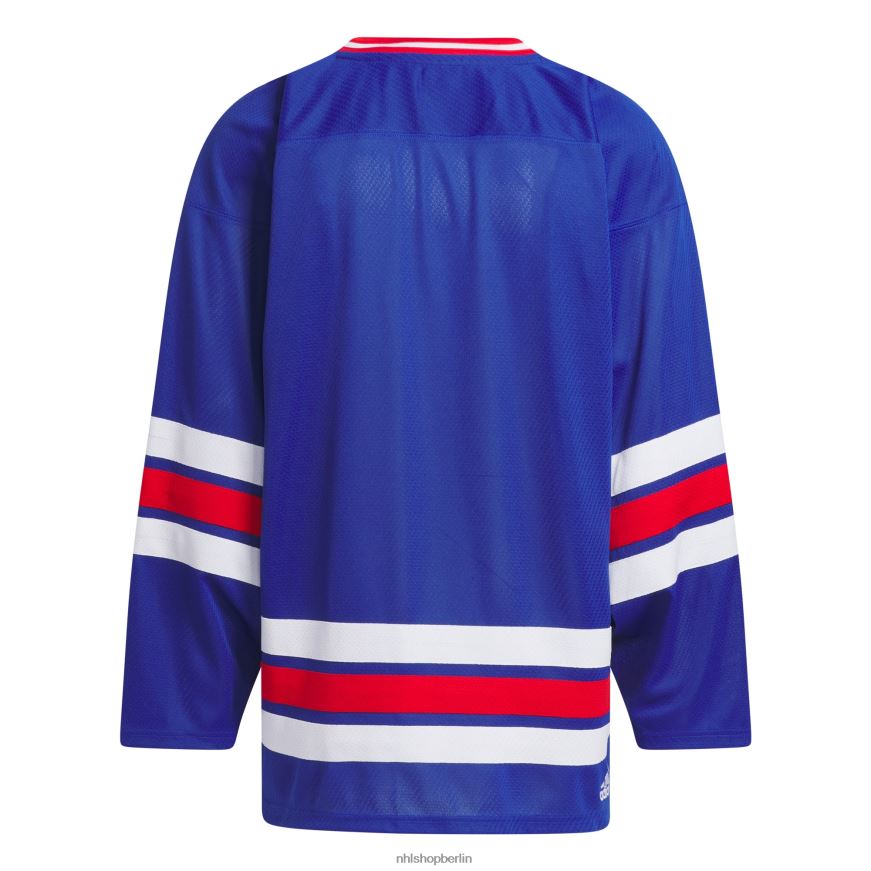 Männer NHL New York Rangers adidas Blue Team Classic Trikot Kleidung BF680T625