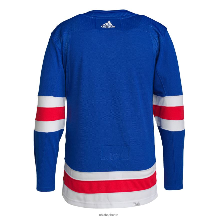 Männer NHL New York Rangers adidas Royal Home Primegreen authentisches Pro-Trikot Kleidung BF680T363