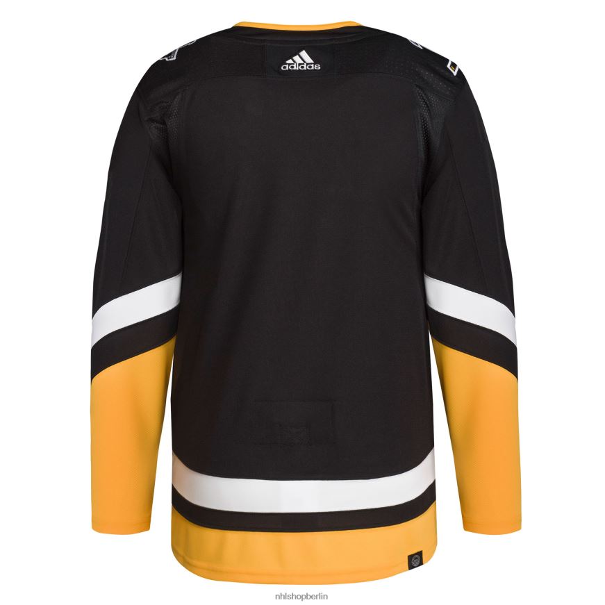 Männer NHL Pittsburgh Penguins adidas Schwarz 2021/22 Alternative Primegreen Authentic Pro Trikot Kleidung BF680T944