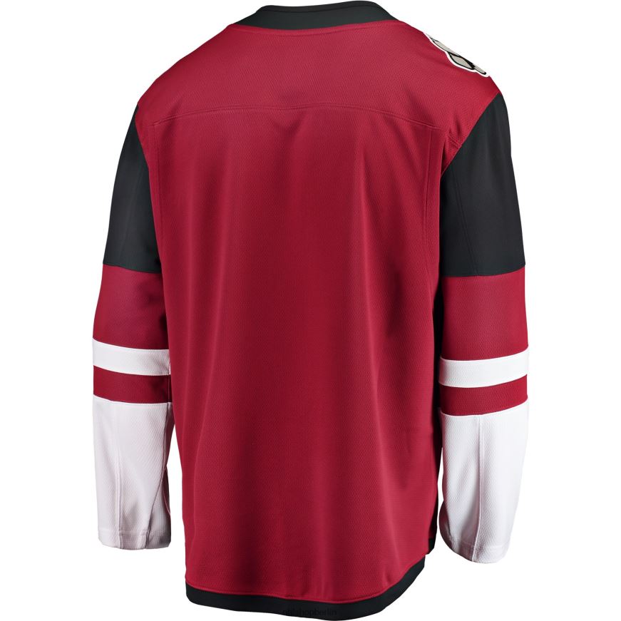 Männer NHL Rotes Breakaway-Heimtrikot mit Fanatics-Logo der Arizona Coyotes Kleidung BF680T2393