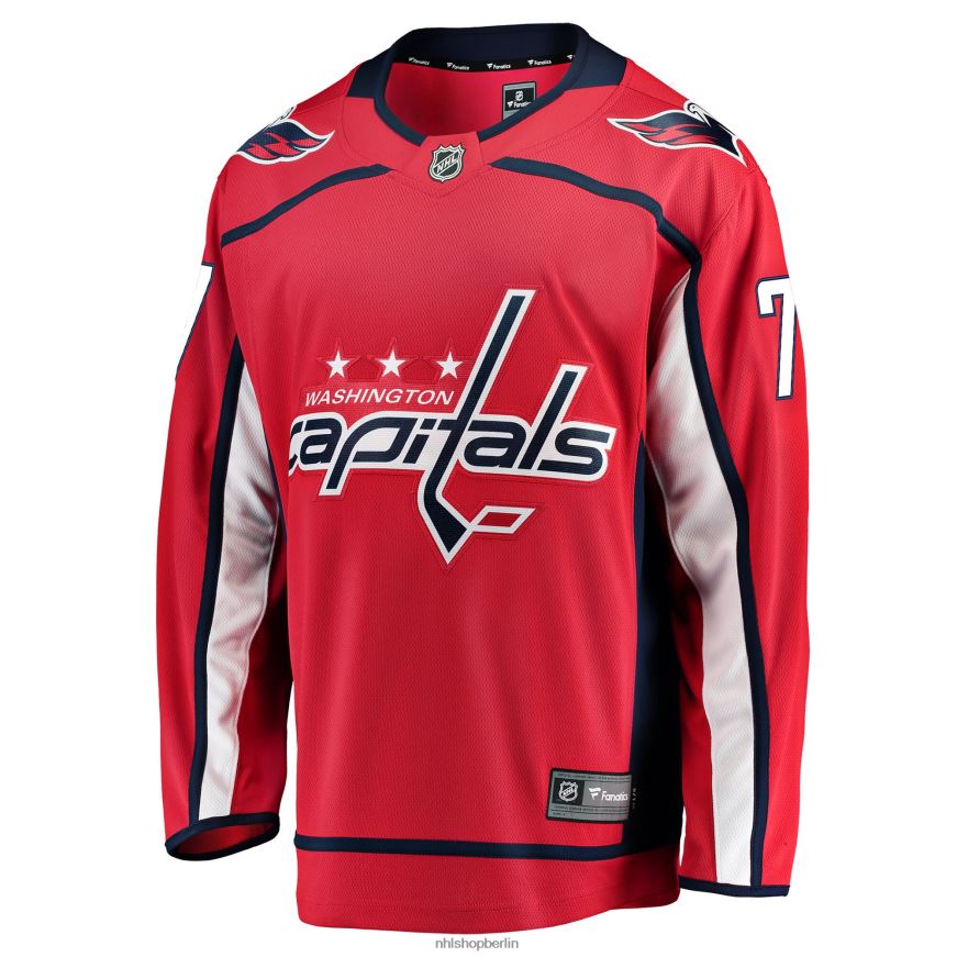 Männer NHL Rotes Breakaway-Spielertrikot der Washington Capitals TJ Oshie Fanatics Kleidung BF680T271