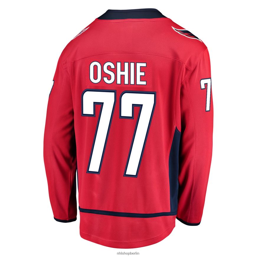 Männer NHL Rotes Breakaway-Spielertrikot der Washington Capitals TJ Oshie Fanatics Kleidung BF680T271