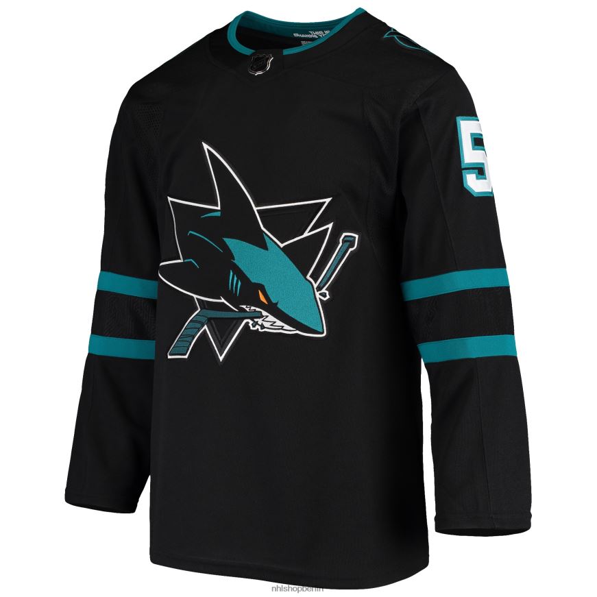 Männer NHL San Jose Sharks Radim Simek adidas schwarzes alternatives authentisches Trikot Kleidung BF680T2128