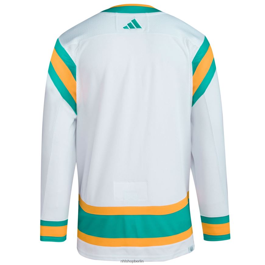 Männer NHL San Jose Sharks adidas White Reverse Retro 20 Authentic Blank Jersey Kleidung BF680T1535