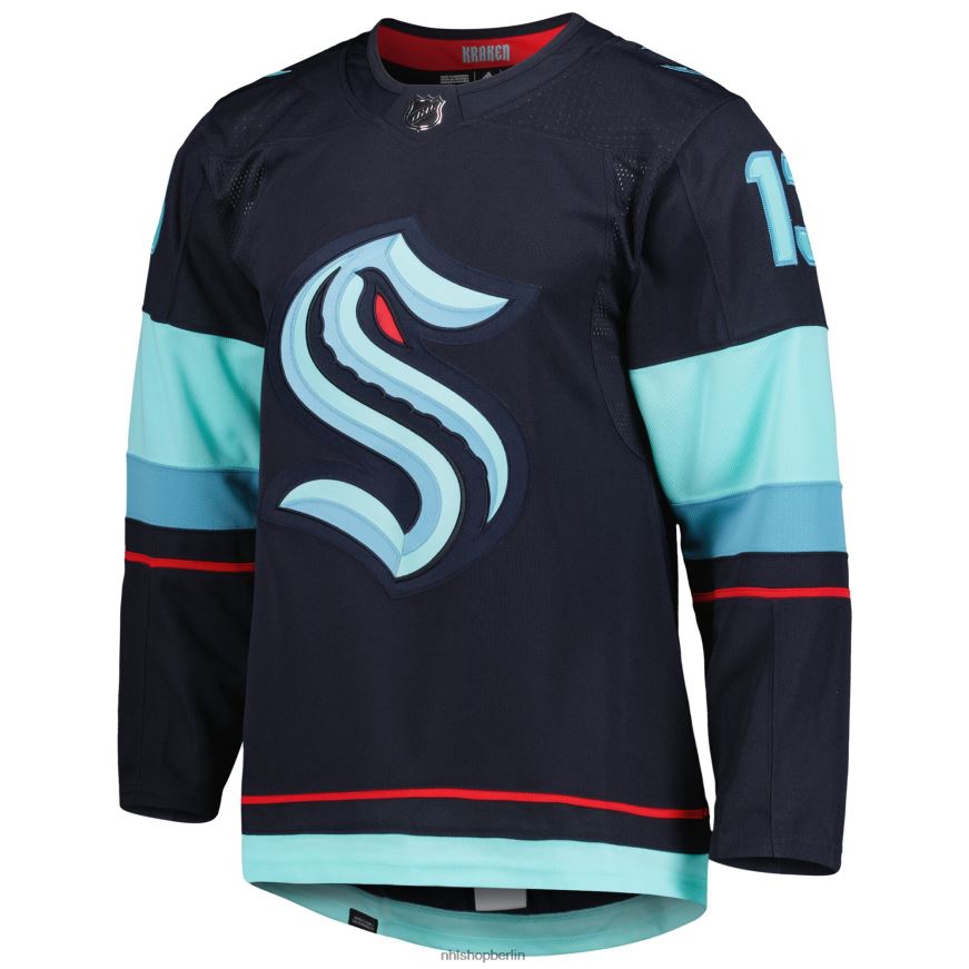 Männer NHL Seattle Kraken Brandon Tanev Adidas Deep Sea Blue Primegreen Authentisches Profi-Heimspielertrikot Kleidung BF680T371