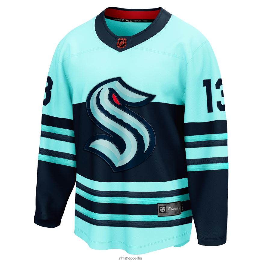 Männer NHL Seattle Kraken Brandon Tanev Fanatics Branded Teal Special Edition 20 Breakaway-Spielertrikot Kleidung BF680T339