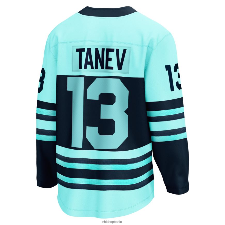 Männer NHL Seattle Kraken Brandon Tanev Fanatics Branded Teal Special Edition 20 Breakaway-Spielertrikot Kleidung BF680T339