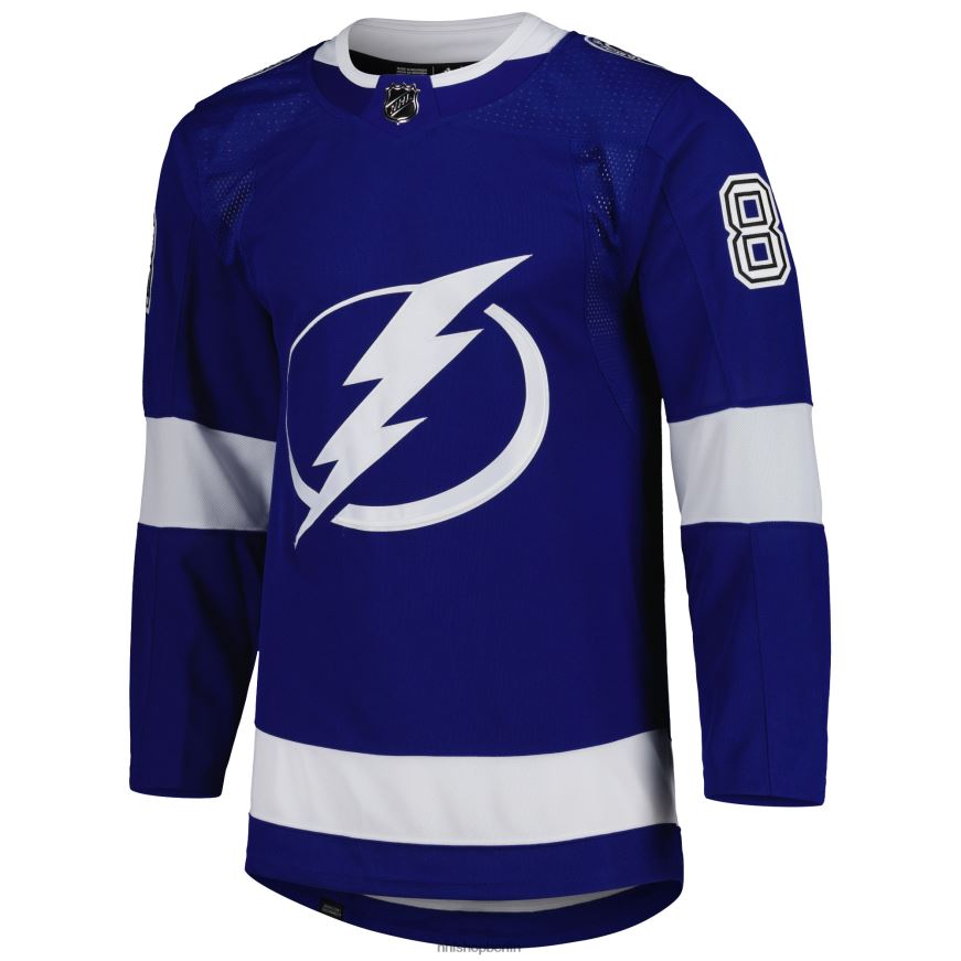 Männer NHL Tampa Bay Lightning Andrei Vasilevskiy adidas Blue Home Primegreen Authentic Pro Player Jersey Kleidung BF680T723