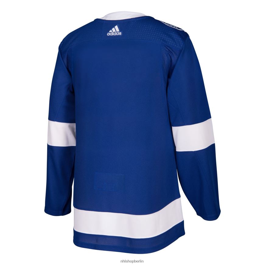 Männer NHL Tampa Bay Lightning adidas Blau 2021 Stanley Cup Champions Patch authentisches Trikot Kleidung BF680T2275