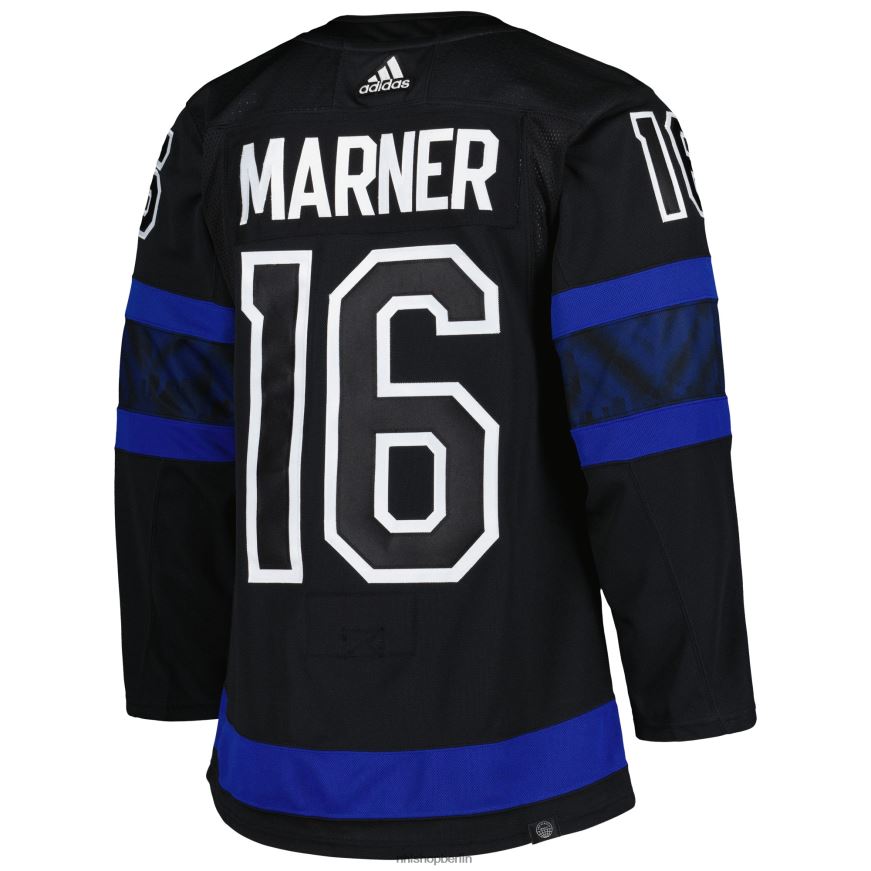 Männer NHL Toronto Maple Leafs Mitch Marner adidas Schwarz Alternative Primegreen Authentisches Pro-Spieler-Trikot Kleidung BF680T350