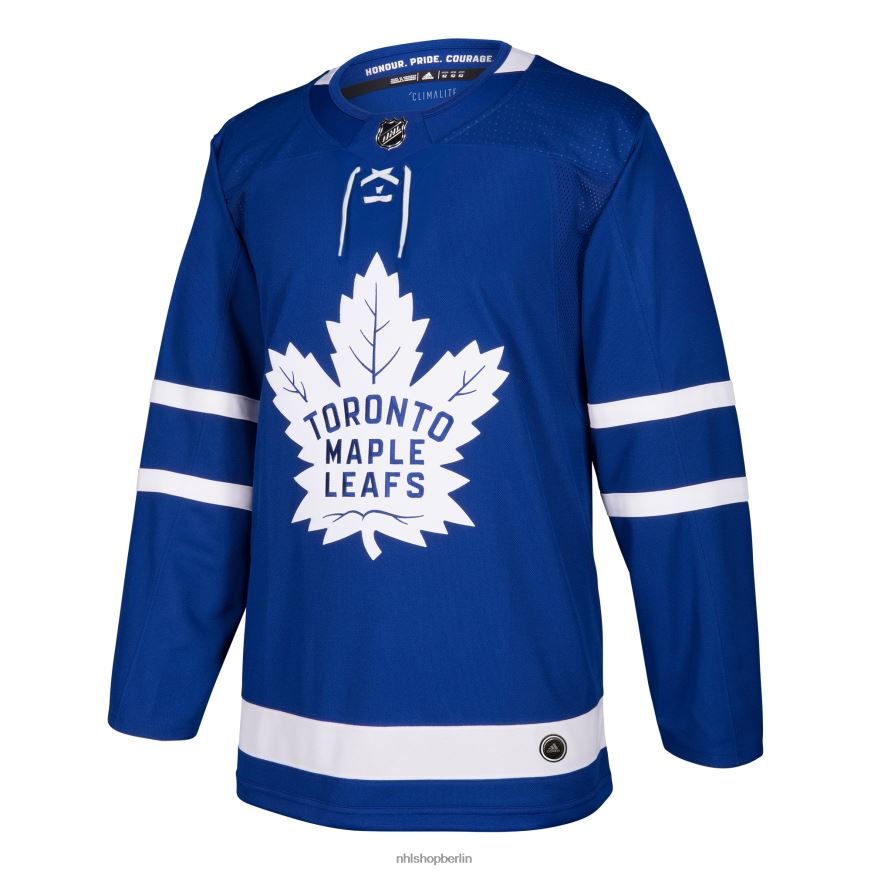 Männer NHL Toronto Maple Leafs adidas Blue Home Authentic Blank Jersey Kleidung BF680T1982