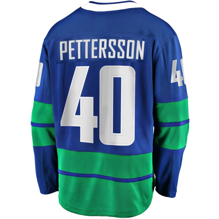 Männer NHL Vancouver Canucks Elias Pettersson Fanatics Branded Royal 2019/20 Alternatives Premier Breakaway-Spielertrikot Kleidung BF680T1920