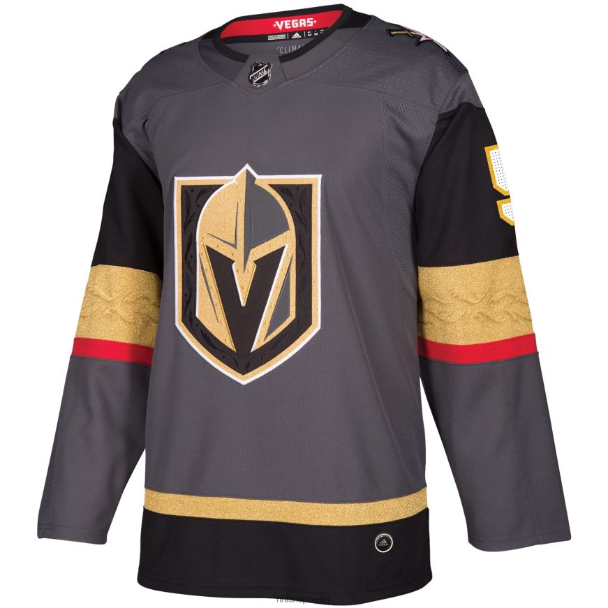 Männer NHL Vegas Golden Knights Deryk Engelland adidas graues alternatives authentisches Spielertrikot Kleidung BF680T1791