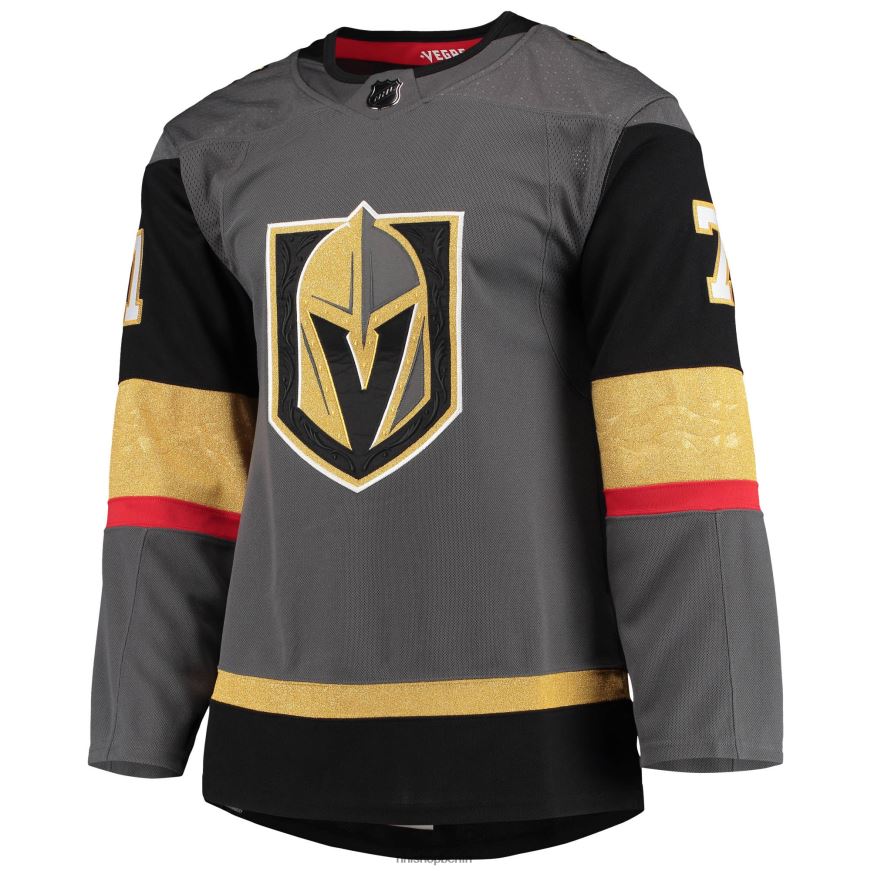 Männer NHL Vegas Golden Knights William Karlsson Adidas Grau Alternative Primegreen authentisches Pro-Spieler-Trikot Kleidung BF680T548