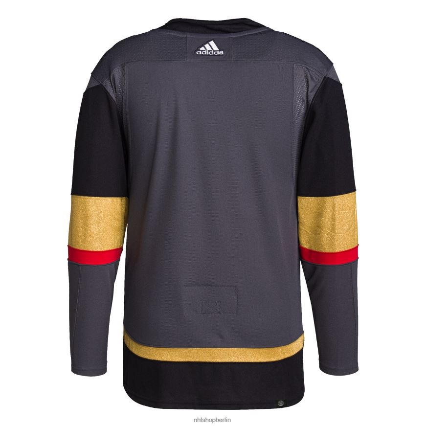 Männer NHL Vegas Golden Knights adidas graues alternatives authentisches Pro-Trikot Kleidung BF680T1627