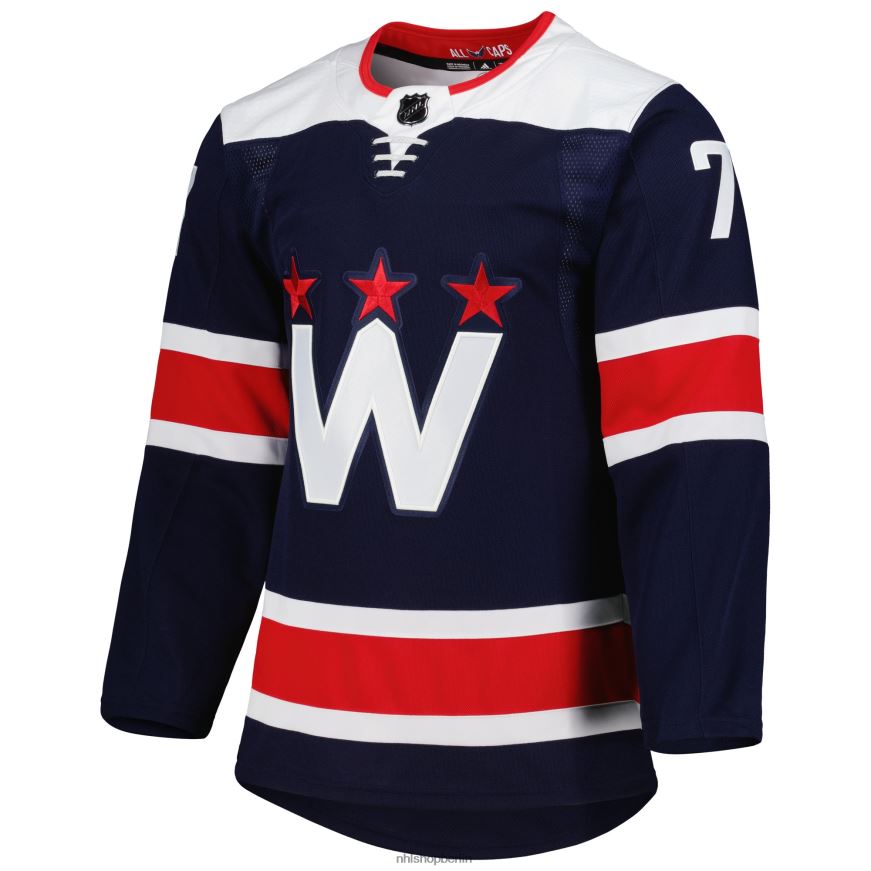 Männer NHL Washington Capitals TJ Oshie Adidas Navy Primegreen Authentic Pro Alternate Player Trikot Kleidung BF680T440