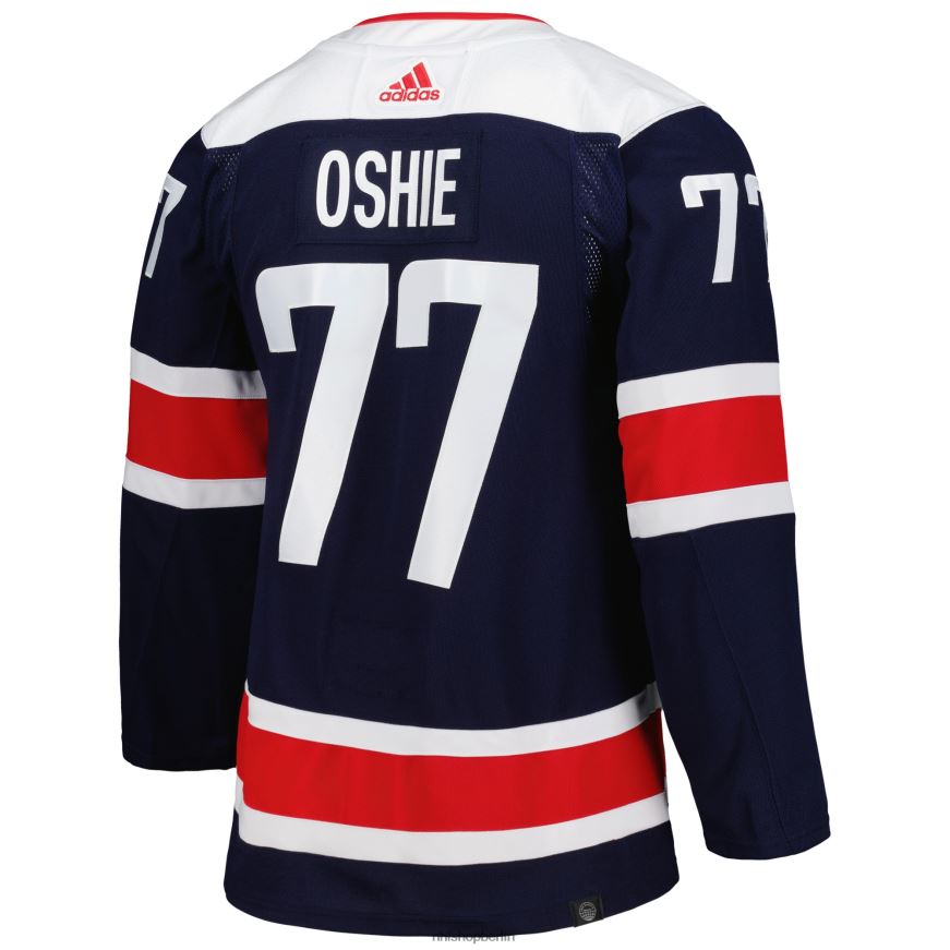 Männer NHL Washington Capitals TJ Oshie Adidas Navy Primegreen Authentic Pro Alternate Player Trikot Kleidung BF680T440