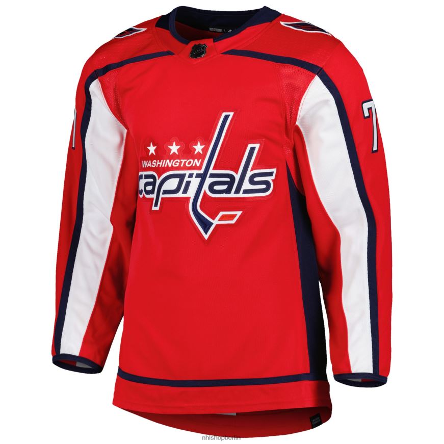 Männer NHL Washington Capitals TJ Oshie adidas Red Home Primegreen Authentic Pro Player Jersey Kleidung BF680T696