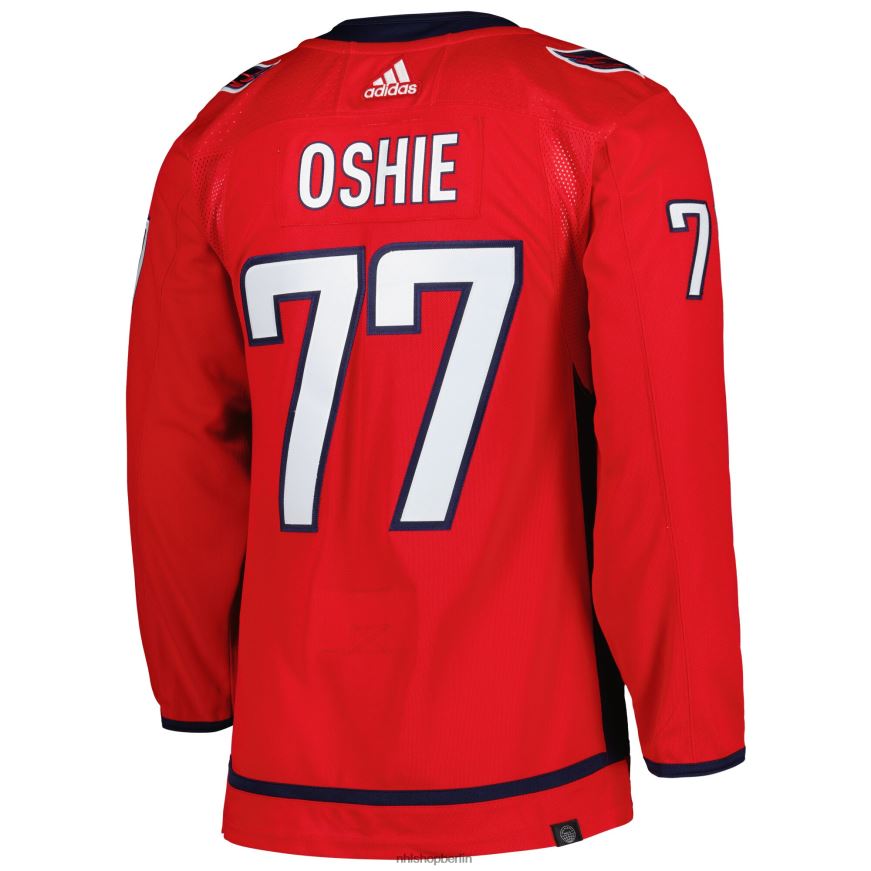 Männer NHL Washington Capitals TJ Oshie adidas Red Home Primegreen Authentic Pro Player Jersey Kleidung BF680T696